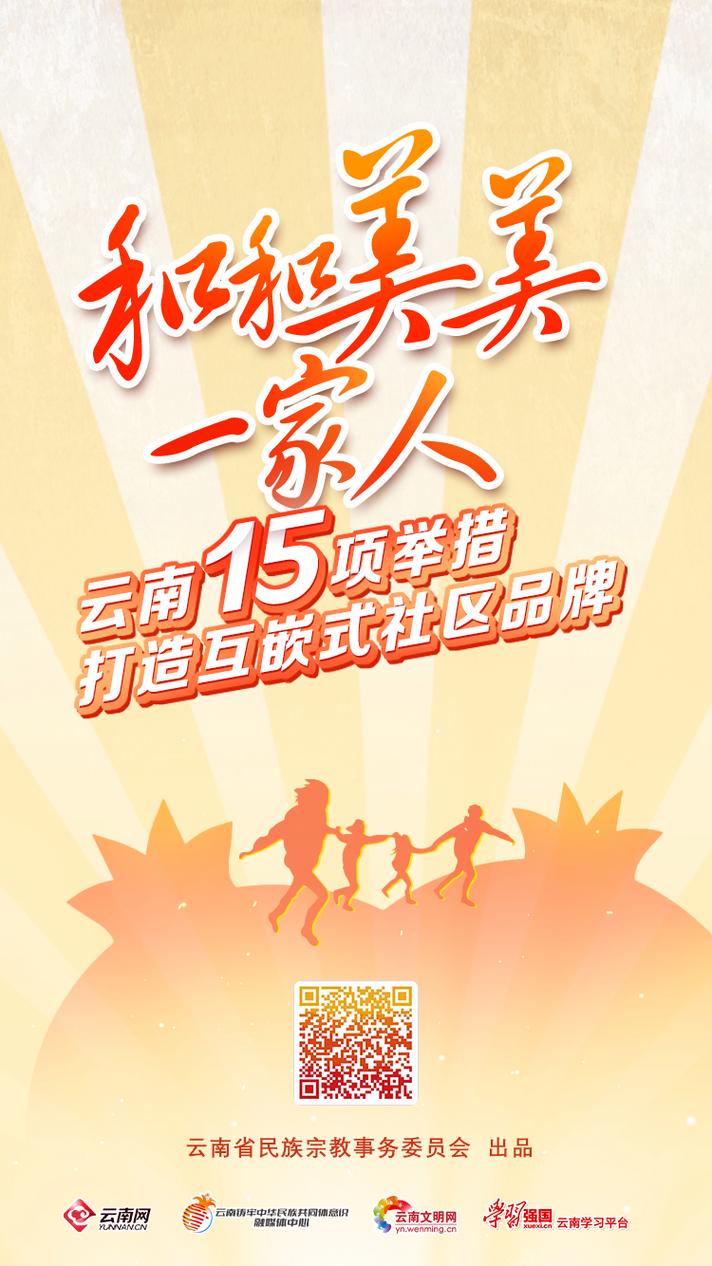 图解|和和美美一家人!云南15项举措打造互嵌式社区品牌